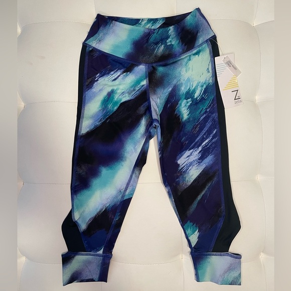Zella girls size small blue Athletic Pants - Picture 1 of 10